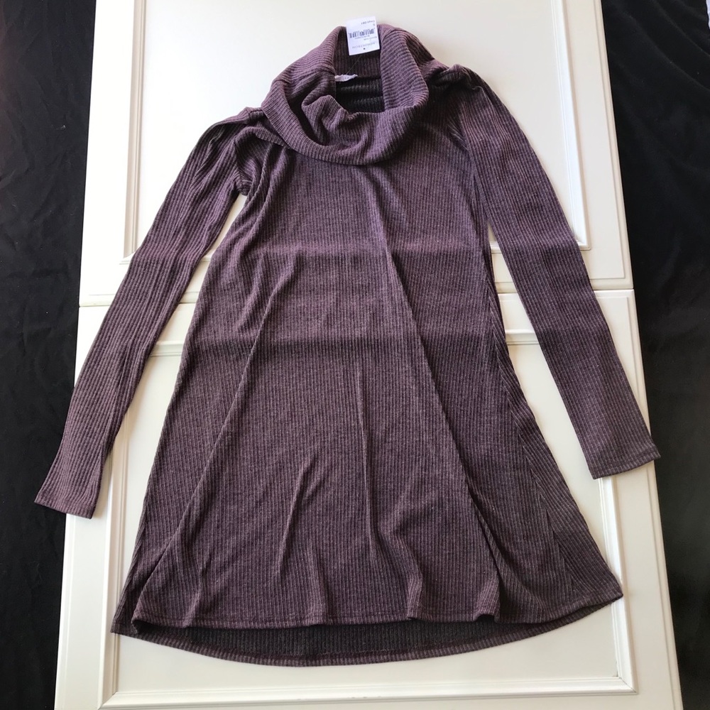 Women’s NWT socialite sweater dress purple small